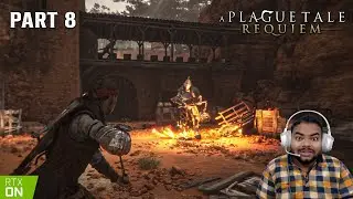 A Plague Tale  Requiem Pc Hindi Walkthrough Gameplay Part 8- LEAVING ALL BEHIND (RTX ON) [FULL GAME]