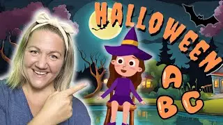 Halloween Buchstabenjagd mit Frau Collett 🎃 | Lernspaß von A-Z für Kinder