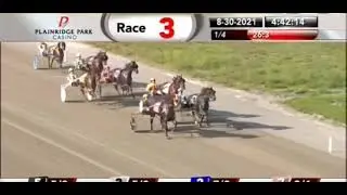 Plainridge Park - Full Race Card , Post Parade results Payoffs August 30, 2021