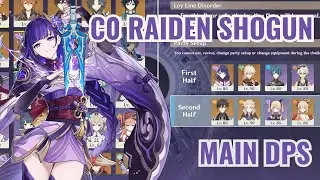 C0 RAIDEN SHOGUN | R5 THE CATCH | MAIN DPS | SPIRAL ABYSS