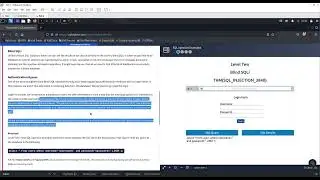 SQL Injection - Task 6 | Blind SQLi - Authentication Bypass | TryHackMe