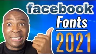 How To Change Fonts On Facebook 2021 - Font Style Changer || Adam Shelton