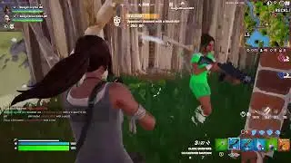 One v two #shorts #fortnite
