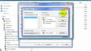 7 Crystal ReportsXI Create a Basic Report   Data Connections pt  1   ODBC