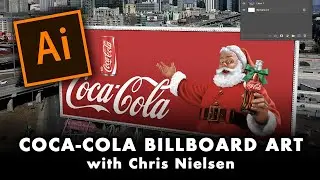Ai - Chapter 4 - Creating a COCA-COLA BILLBOARD illustration