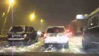 В Киеве метель