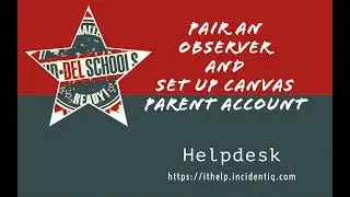 Pair an Observer and Set Up Parent Canvas Account