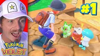 My 1st Day Playing Pokemon Violet
