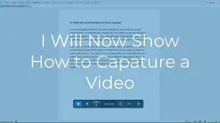 How to Create a Video Using Snagit.