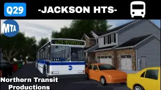 Q29 | Jackson heights | Ex-beeline Orion V | MTA roblox