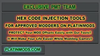 [PMT] Tools Hex Code Injection Only for All Our Approved Modders on Platinmods.com