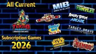 All Current Teknoparrot Subscription Only Games (2026) (77 Games) - 