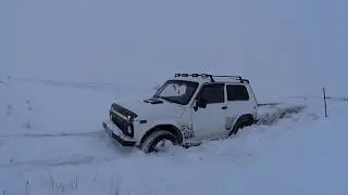 Что может нива в снегу / Off Road / НИВА 4х4 / НИВА по снегу