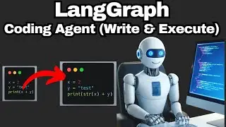 LangGraph - Coding Agent (Execute & Rewrite Code)