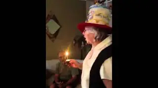 Everyone Singing Happy Birthday (Cha Cha Cha Version) to Peg 70th on her birthday party