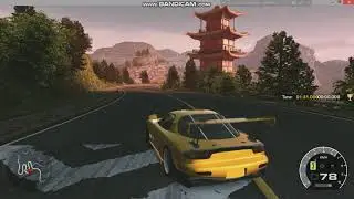CarX Drift Racing #2 (Mazda RX-7 FD3S Downhill Run @ Kami Road w/Eurobeat)