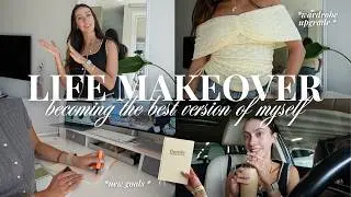 LIFE MAKEOVER: becoming my best self, personal finance goals, new project + upgrading my style ✅✨