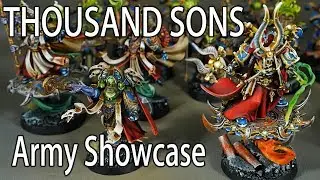 Thousand sons painted army showcase - Top Miniatures