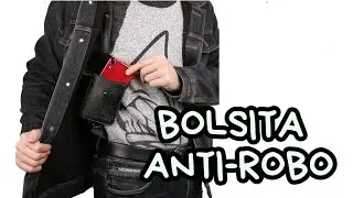 bolsa Anti-Robo / para guardar celular o algo importante / 3er Molde pdf disponible