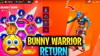 Bunny Warrior Bundle Return Again 🤑 | New Candy Bunny Mp5 All Item Free 😨