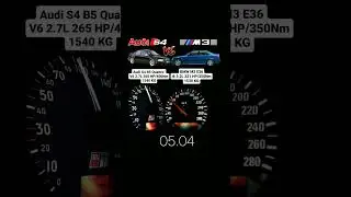 Audi S4 vs Bmw M3