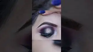Black gold smokey eye makeup tutorial for beginners 