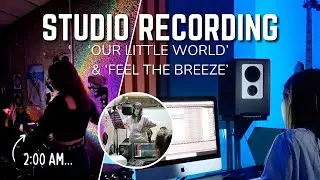 [ENG SUB] AKtion in a music studio!? - Behind the scenes VLOG