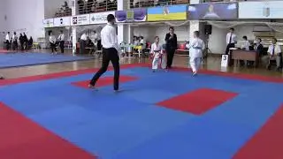 2018.11.11 КУ WKC г. Днепр | кумитэ 8-9 лет | САМОЙЛОВ ДЕНИС | 2 поединок