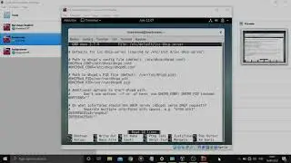 Konfigurasi DHCP Server - Linux Debian 9 - Virtual Box