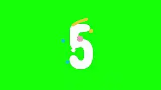 10 Seconds Funny Countdown with Visual Effects (FREE DOWNLOAD) - Green Screen 4K High Quality