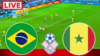 Brazil vs Senegal Live | Fifa Friendly Match 2023 | brazil vs senegal live football