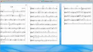 The Music Transcriber: Format Based On Pages Demo