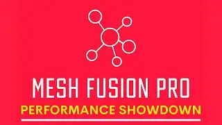 Performance Showdown MeshFusion Pro vs. StaticBatching, GPUInstancing, and SRPBatcher