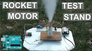 Arduino Rocket Motor Thrust Test Stand! - Elementalmaker