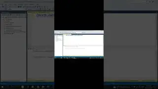 First SQL server database and table!
