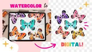 ✨How to Scan and Digitize your Art WITHOUT a Scanner, Adobe Photoshop, or Illustrator  ✨