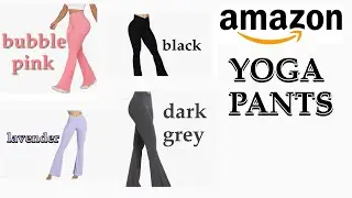 HOW TO WEAR YOGA PANTS | AMAZON FINDS!!
