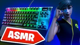 Keyboard ASMR 😴 FORTNITE CHAPTER 3 SEASON 1 CREATIVE REALISTIC 1v1 😝 | Apex 7 TKL Blue Switches