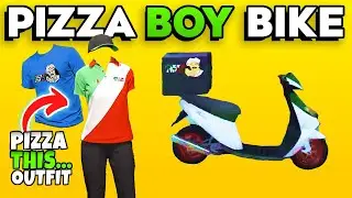 GTA 5 Online How to Unlock Pizza Boy Outfit, Bike & Tee Shirt! (How to Start Pizza Delivery Mission)