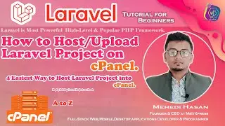 How to Host Laravel Project on cPanel | 4 Easiest Way to Host Laravel Project into cPanel.