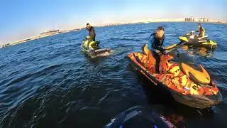 Катаемся в Питере на гидроциклах Съемка Gopro360max