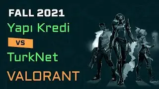 Yapı Kredi vs. TurkNet | GGCorp Fall 2021 | VALORANT | Swiss 4. Tur Karşılaşması