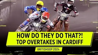 Moments of Magic 🪄 Top Overtakes #BritishSGP 2024 | FIM Speedway Grand Prix