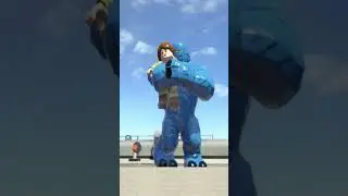 A-BOMB Hugs Squirrel Girl - LEGO Marvel Super Heroes