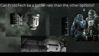 Space Engineers, Testing the new ProtoTech Drill as a ram/anti ram armour!!!