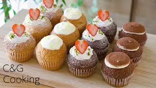 How to Make Cookie Puff Pastry Like Cupcakes | Baking