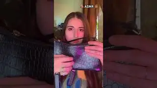 Как вам 👜? #асмр #триггеры #таппинг #шепот #близкийшепот #asmr #triggers #whispering #sleep #relax