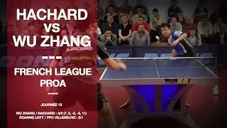 Antoine HACHARD vs WU ZHANG Jiaji (French League 2017)