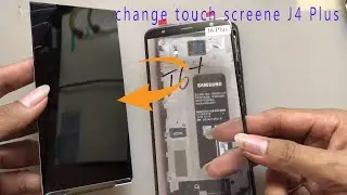 how to change touch screen samsung j4 plus
