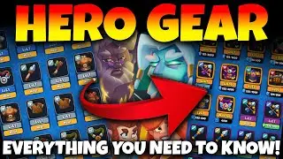 RUSH ROYALE - Everything you need to know about HERO GEAR!